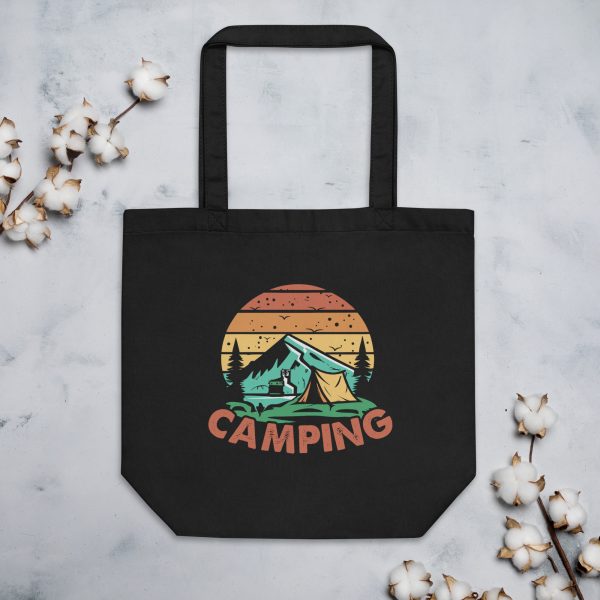 Eco-Friendly Organic Cotton Tote Bag for Camping Enthusiasts