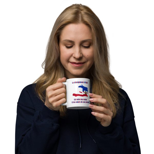 Supporting Haiti's Future, One Mug at a Time - The White Glossy Mug You'll Love - Image 7